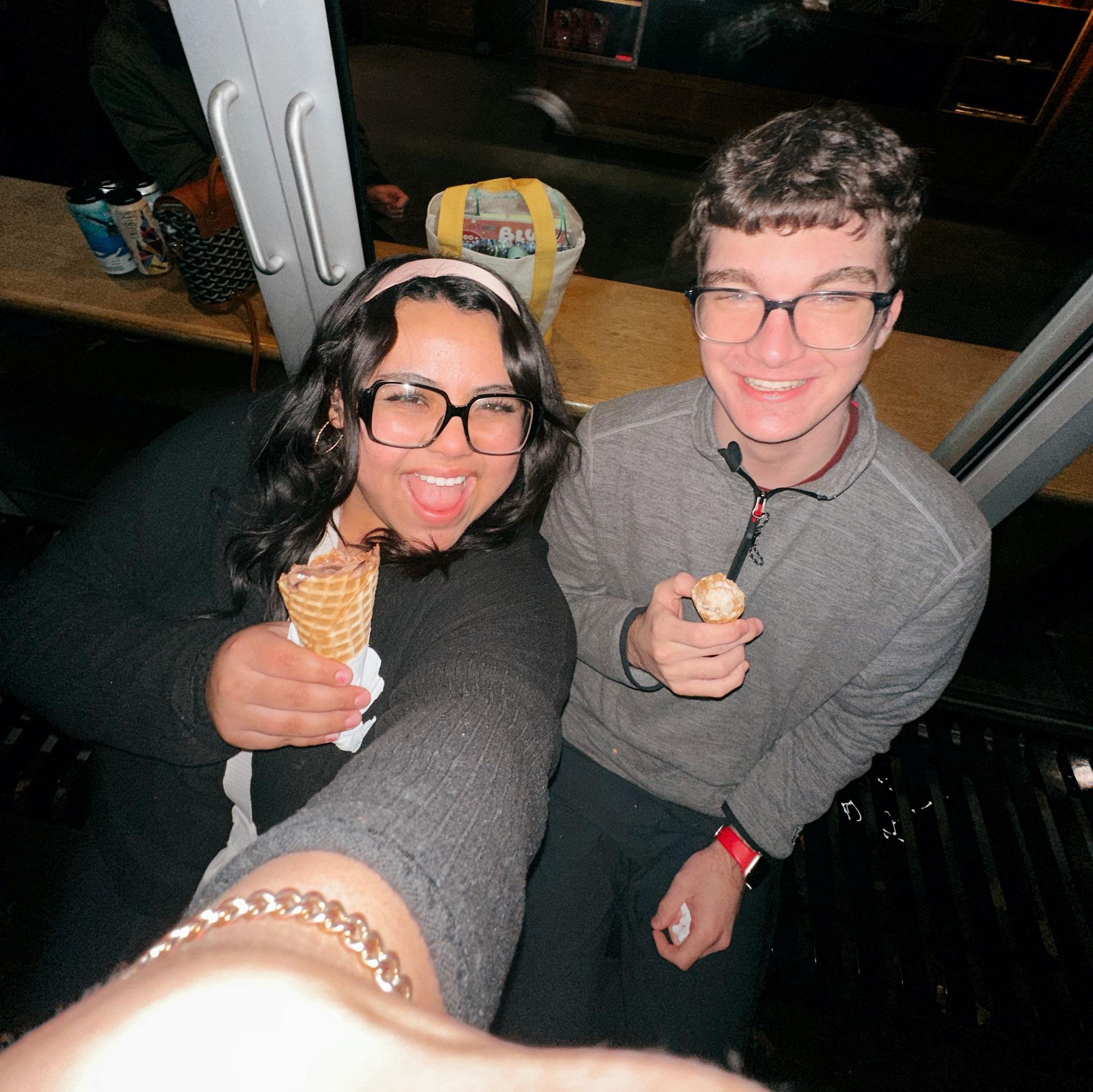 Our first time hanging out as friends. Knew I liked him a lot....