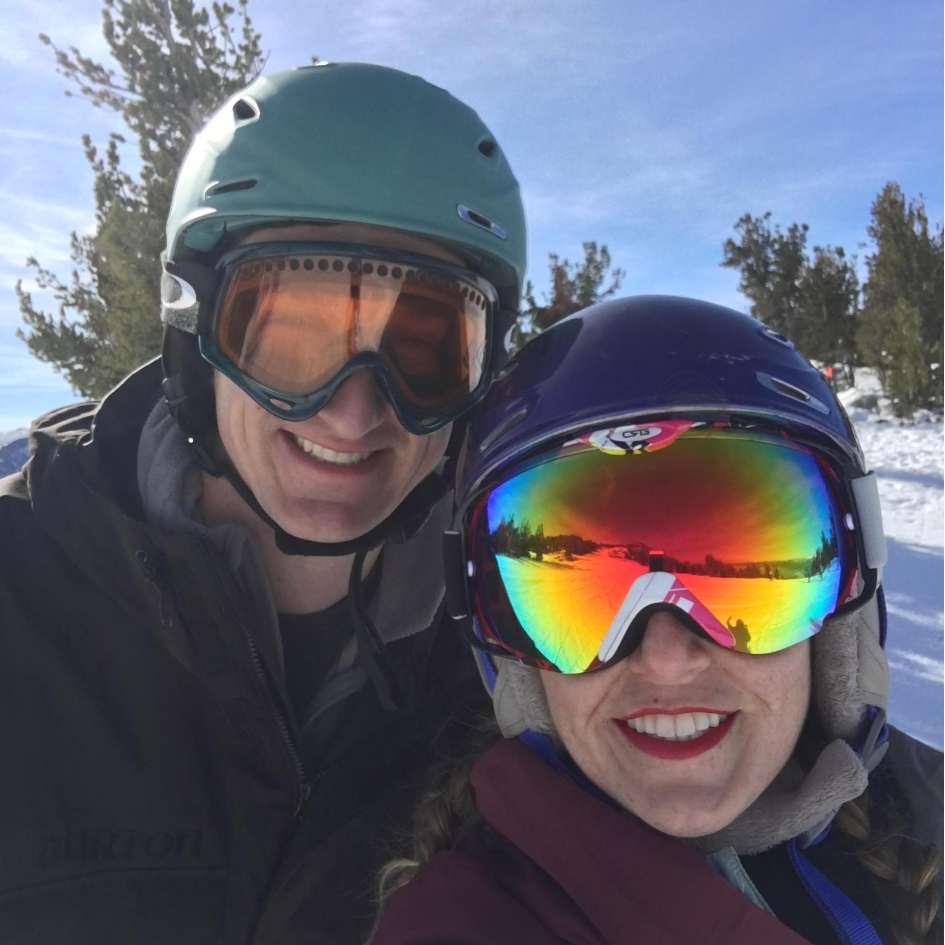 Skiing in our beloved Tahoe