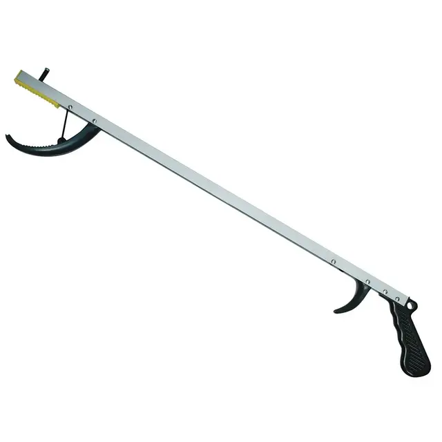 FabLife Reaching Aid 26-1/2 Inch Length Black / Silver Open Jaw / Grip 50-1100 1 Each