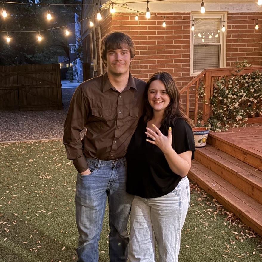 Right after he proposed!