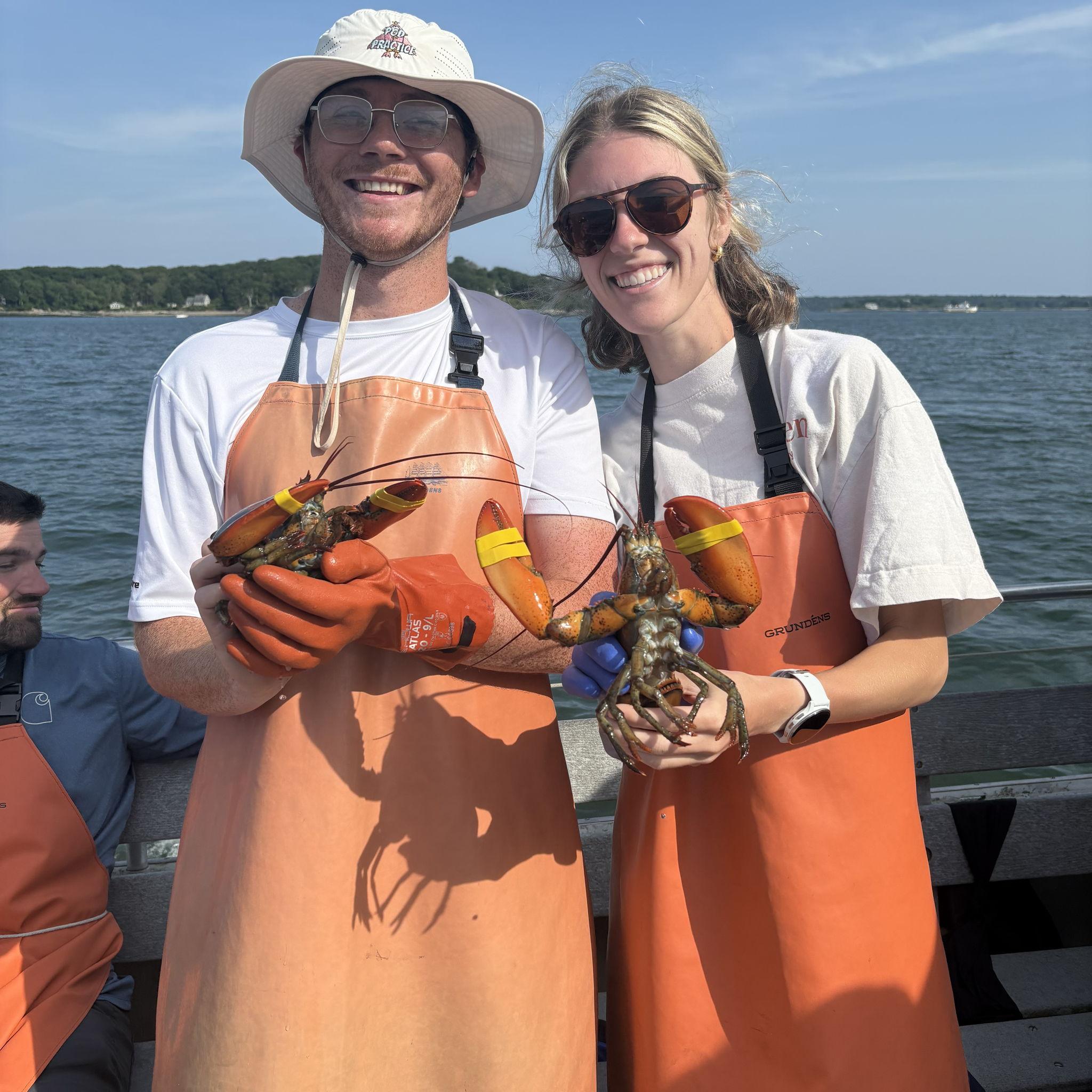 Lobstering in Portland Maine!