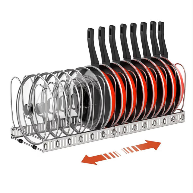 Pot and Pan Organizer Rack