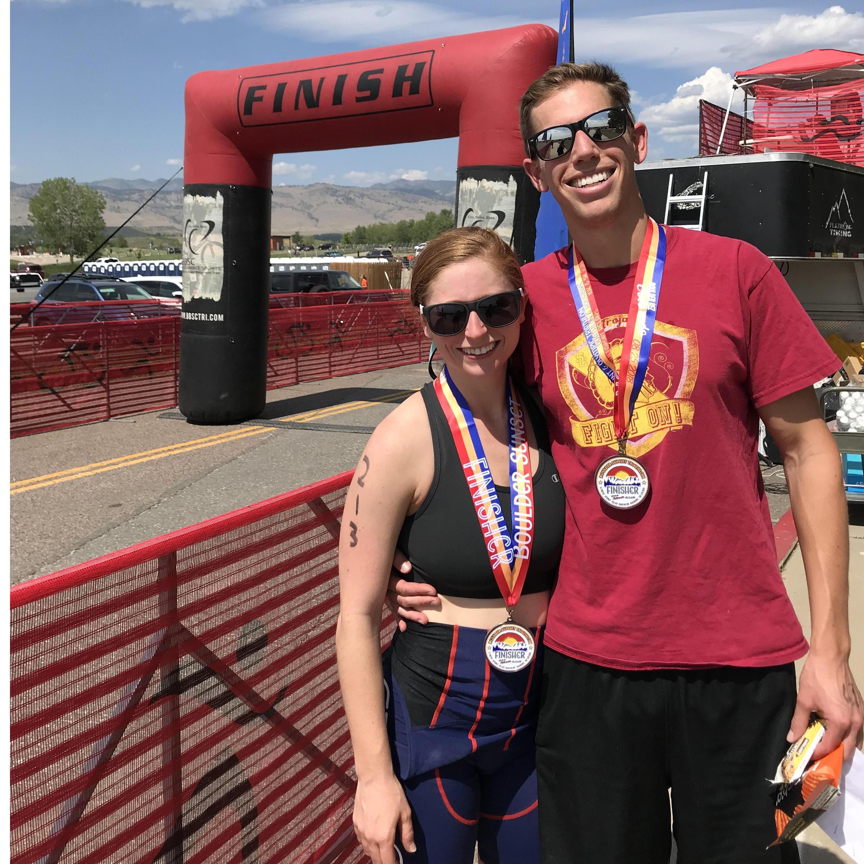 Our first Triathlon!