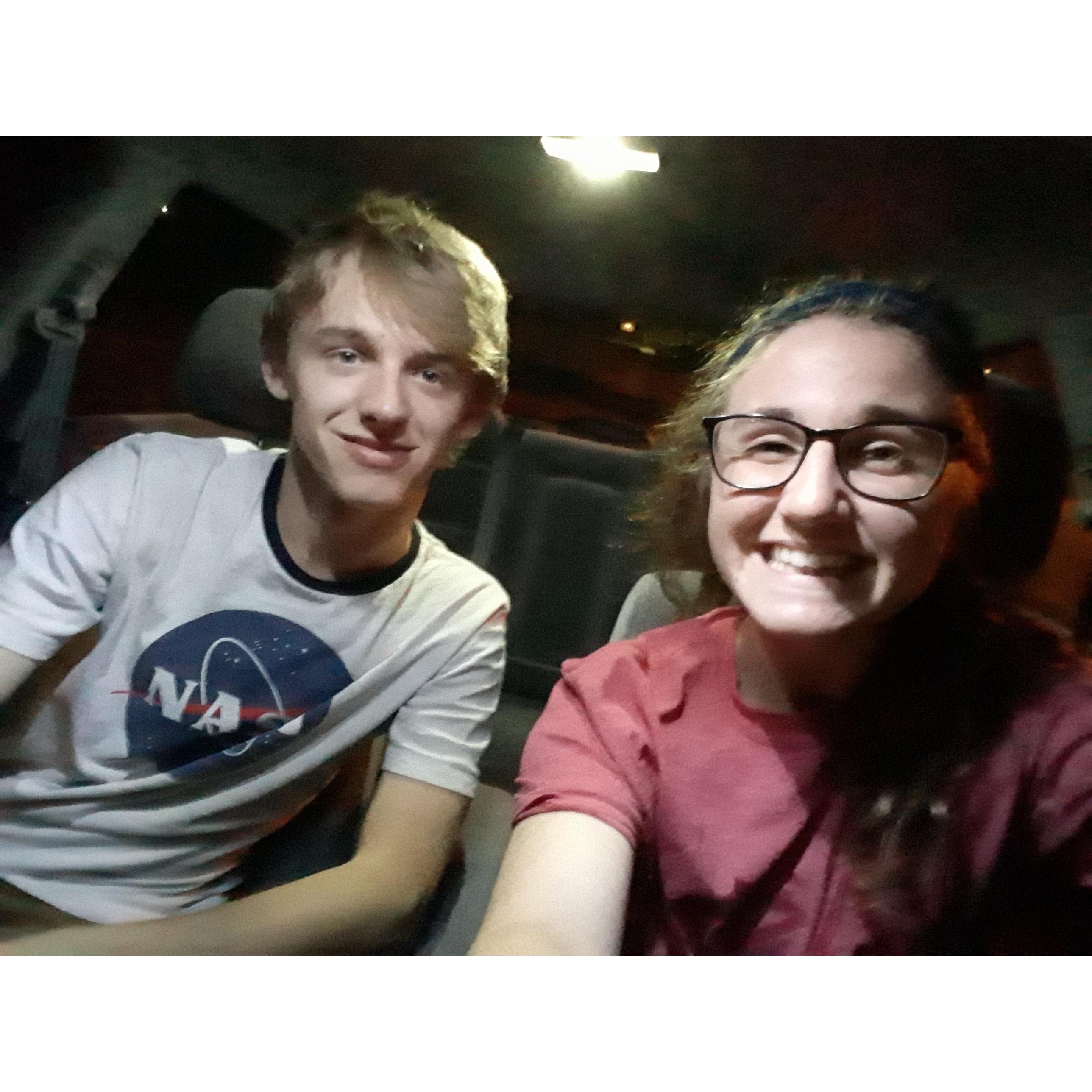 Our first picture taken 9-18-18.