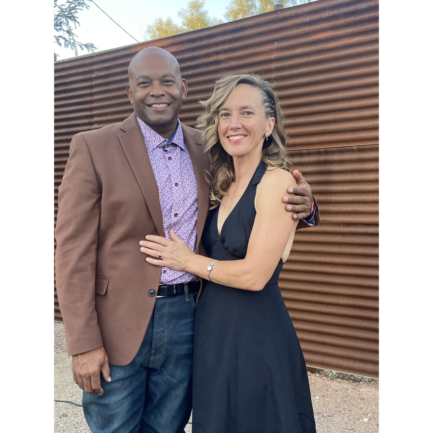 At Akil's wedding