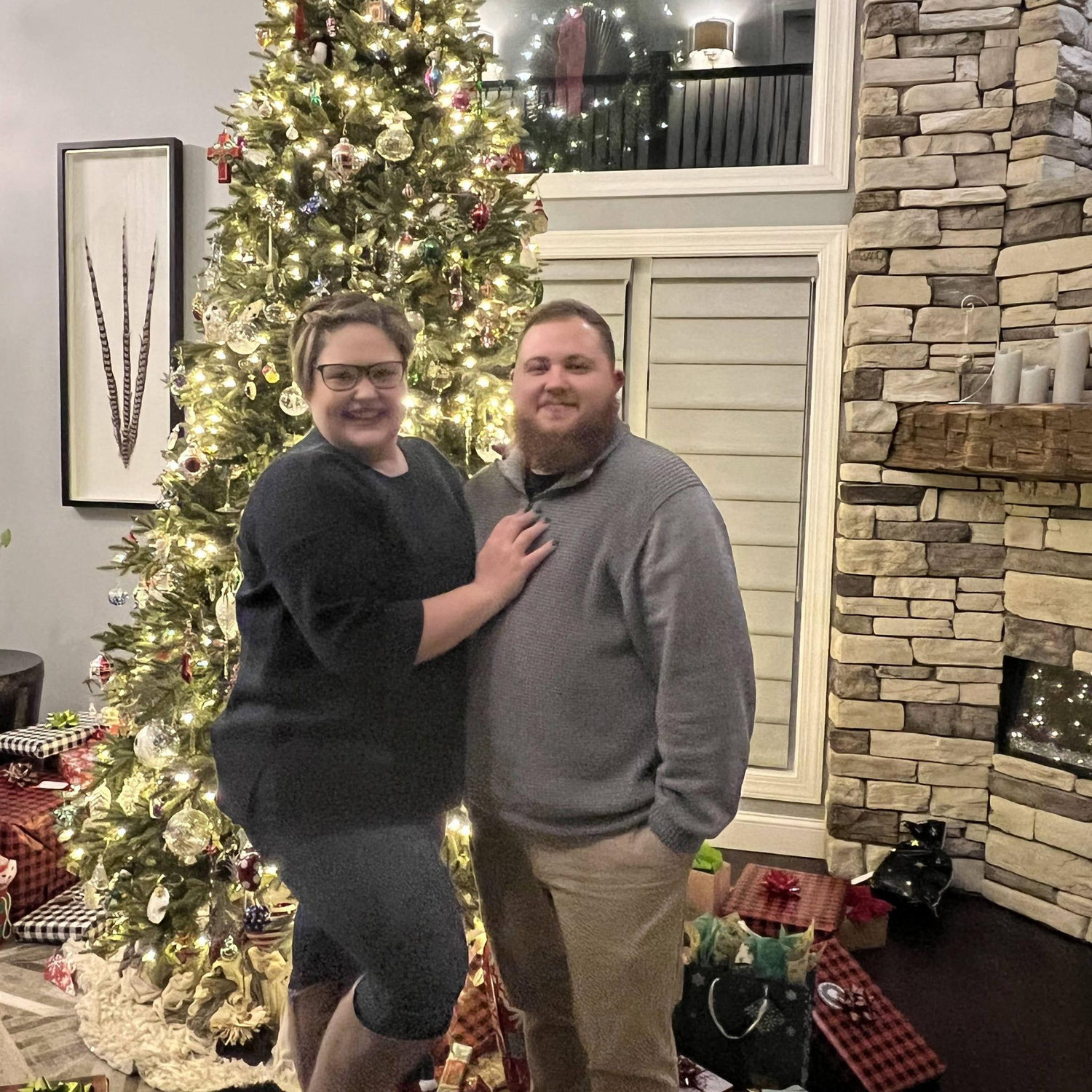 Our First Christmas together.
