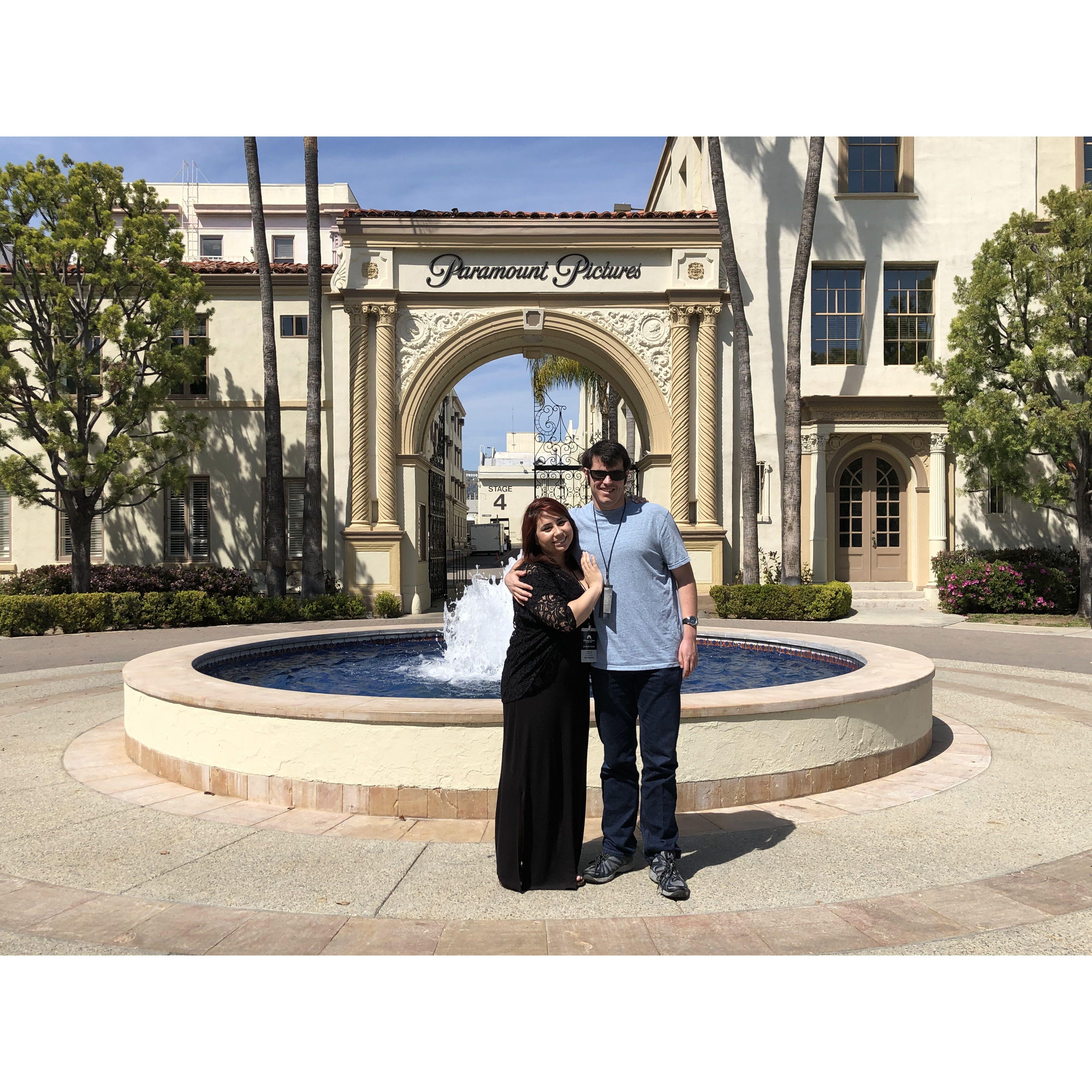 March 2019 - We went on a studio tour of Paramount Pictures.