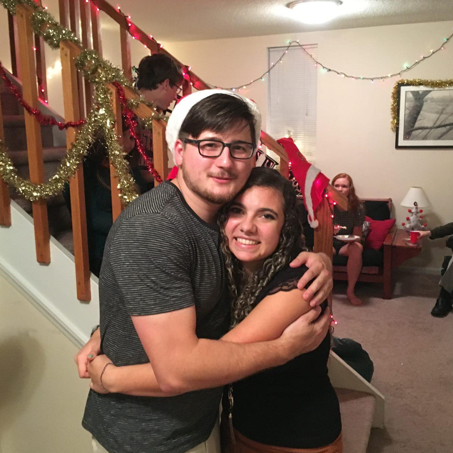 When Rick organized a surprise Christmas themed birthday party for Daniela- Sept. 2016