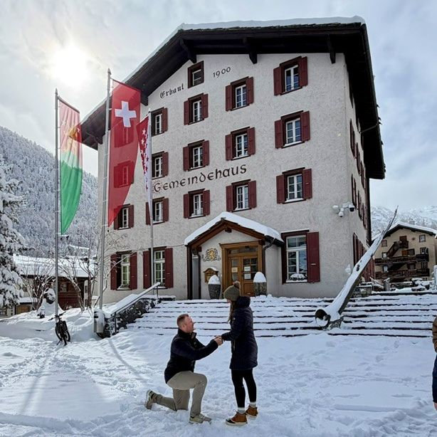 Engaged in Zermatt, Switzerland on March 15, 2026!