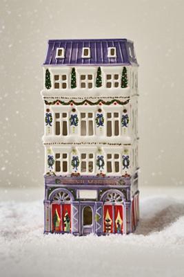 Ceramic Light-Up Holiday House