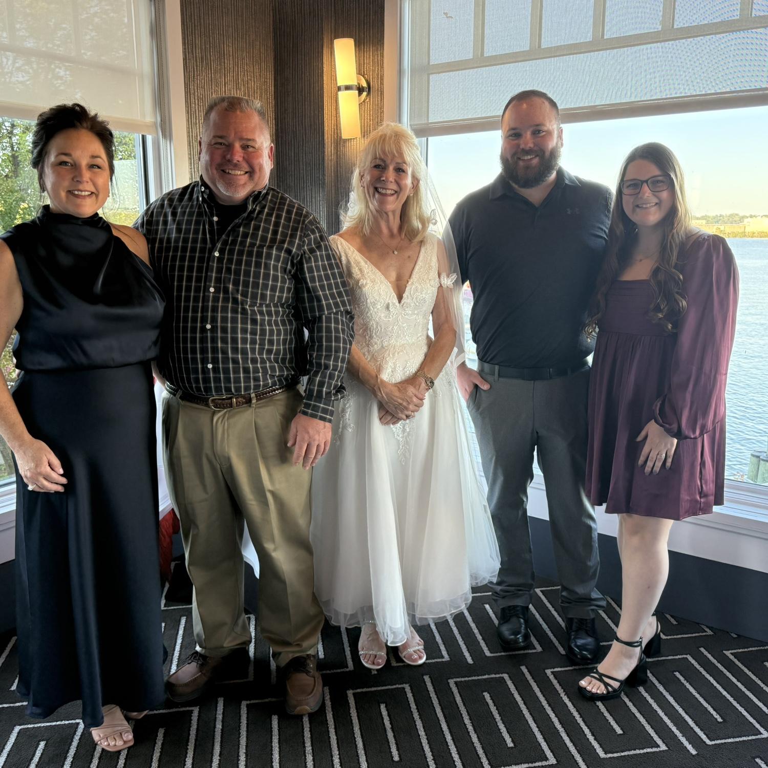 Aunt Cindy’s wedding reception