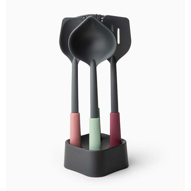 Brabantia Kitchen Utensils With Stand, Set of 4