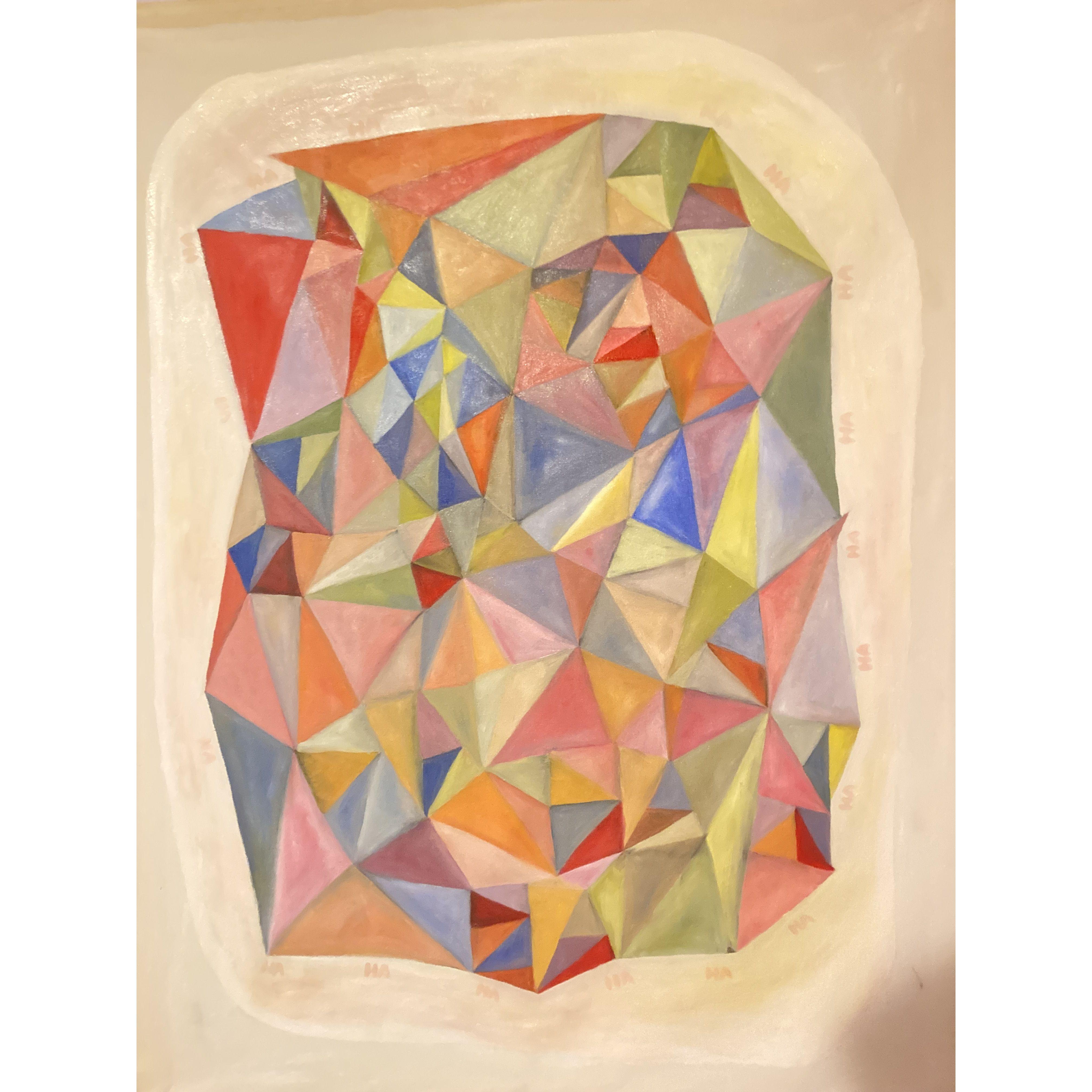 HA HA HA painting for Humor, can you spot the HA hA ha HA hidden in the painting?