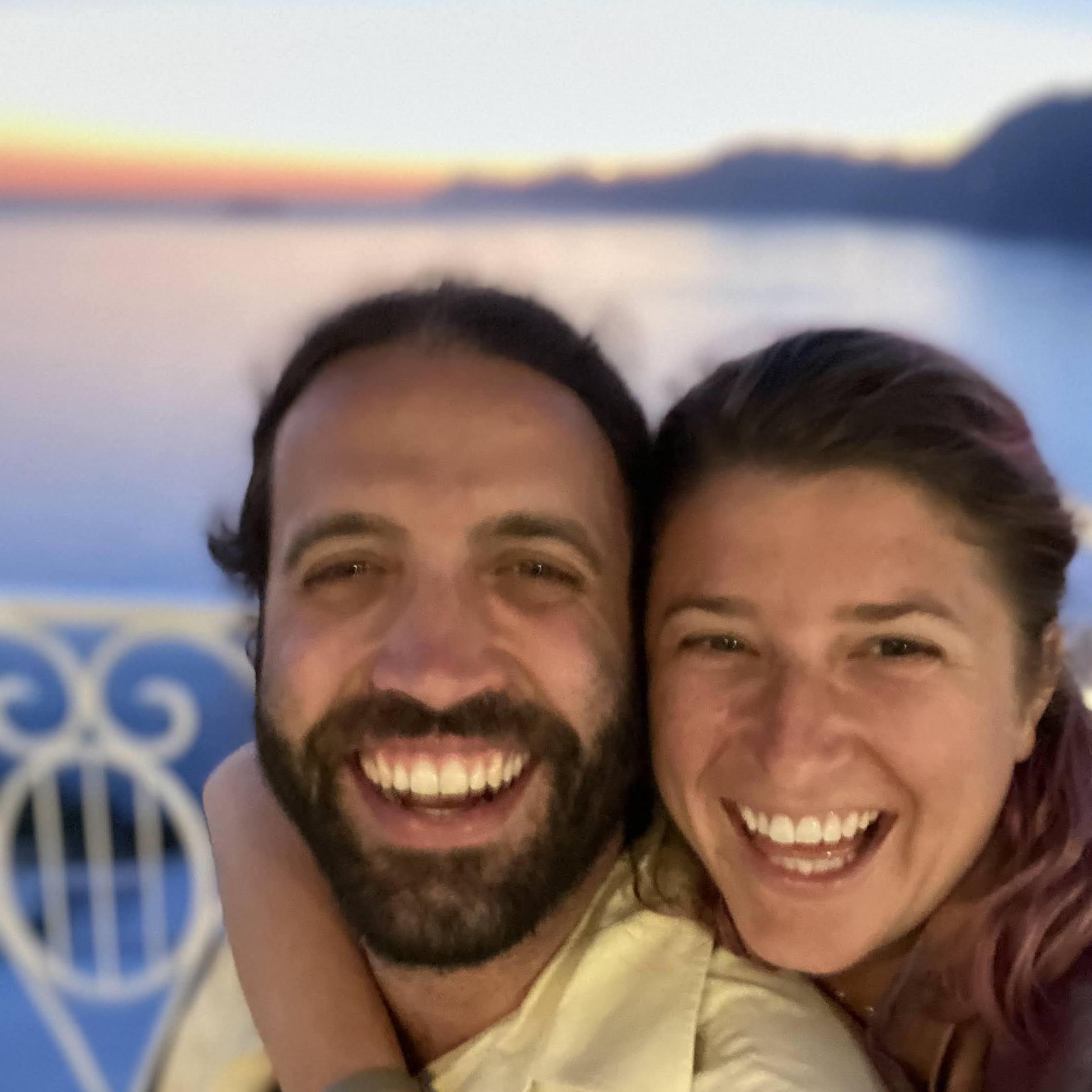 Selfie in Praiano, Amalfi Coast