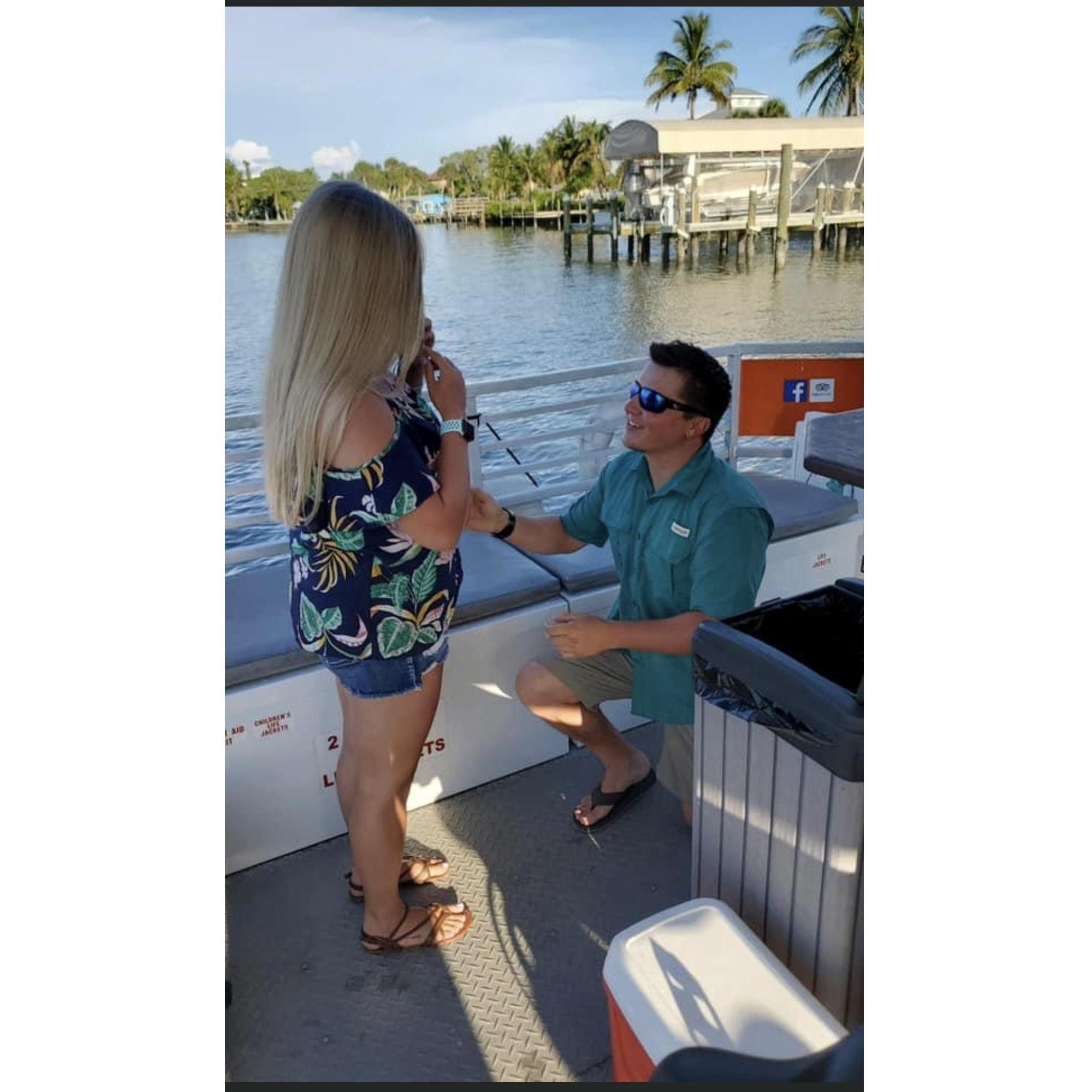 The day I proposed! June 21st 2020