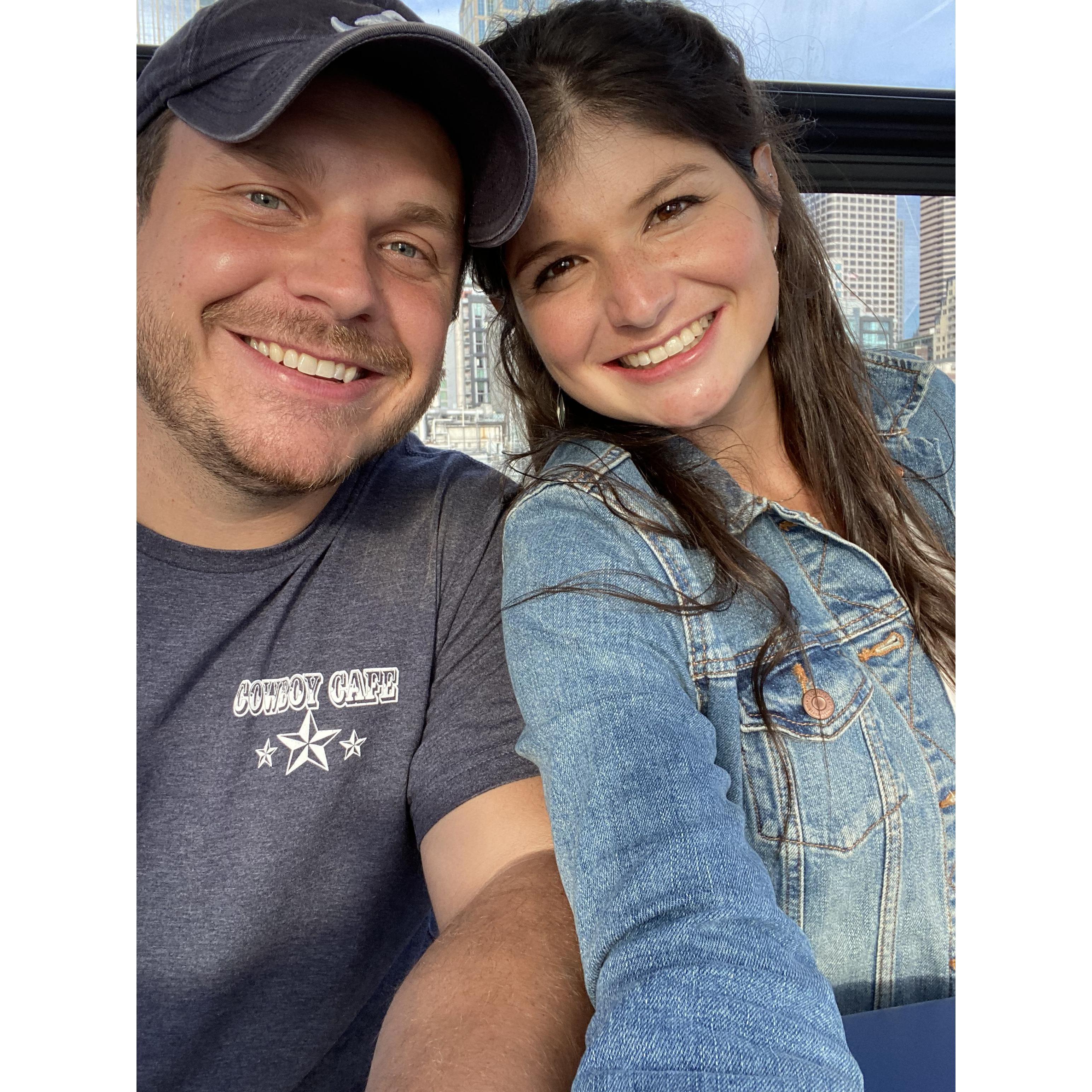on the great wheel in seattle