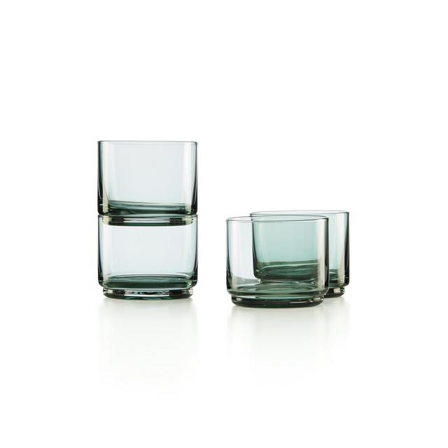 Tuscany Classics Stackable Short Glasses Set, 4 Piece