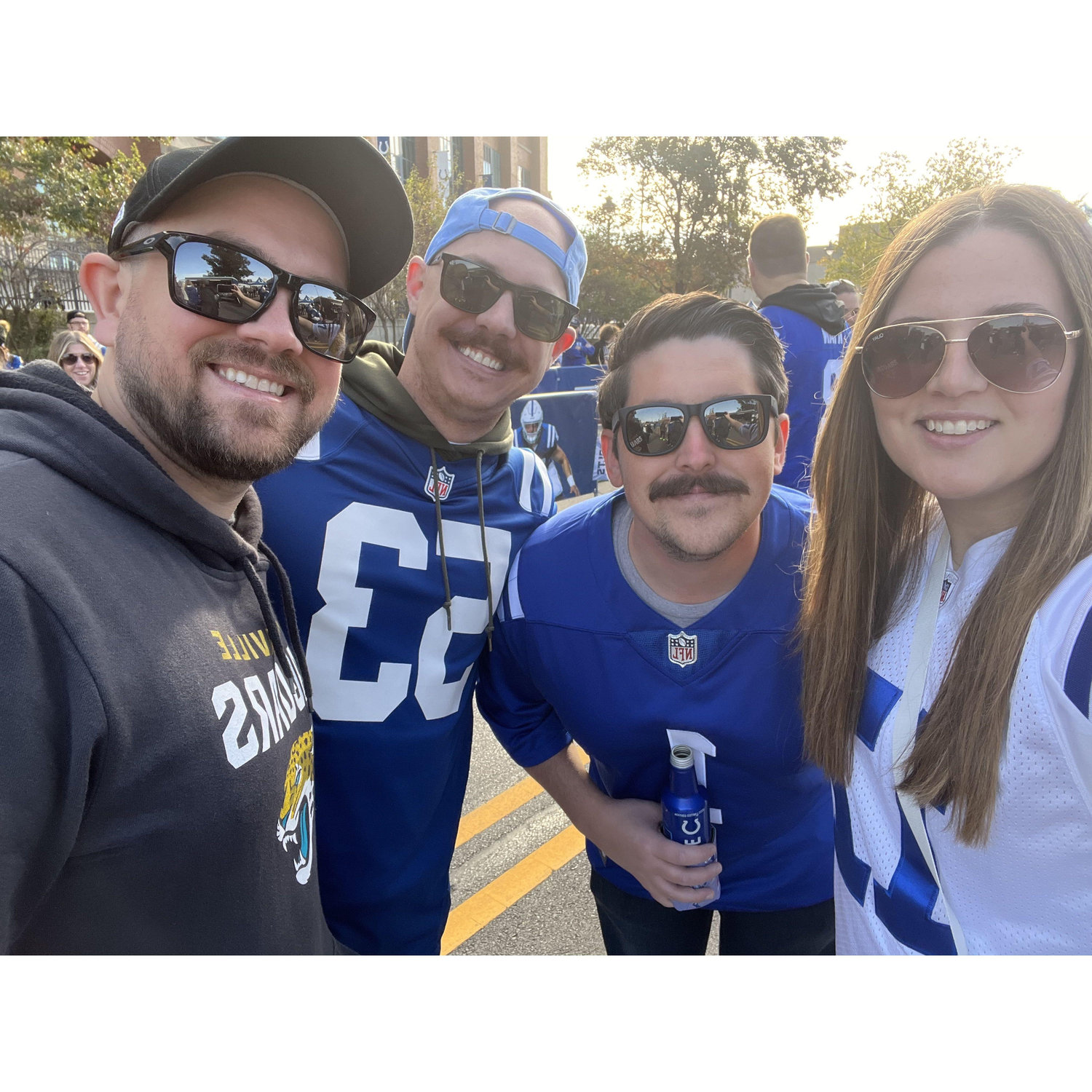 October 2022 - Colts/Jaguars game in Indy with Cyle & Josh