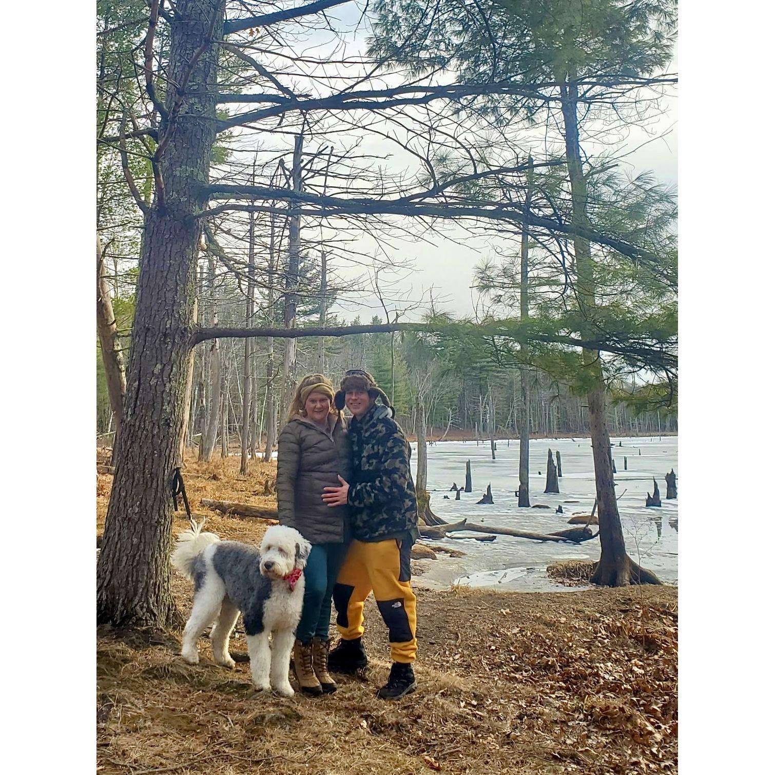 Hiking in Merrimack at 20 weeks pregnant