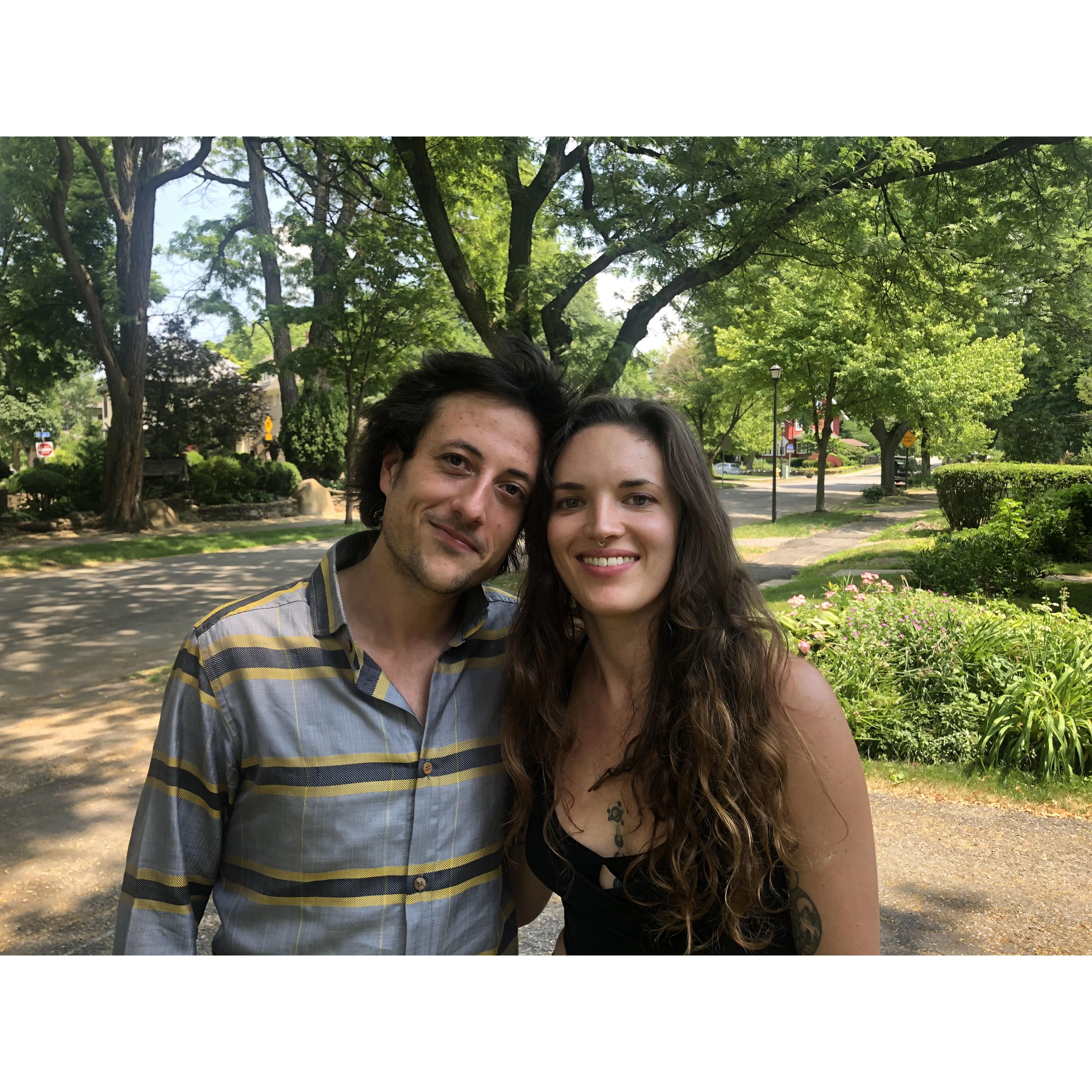Second photo of us in existence!