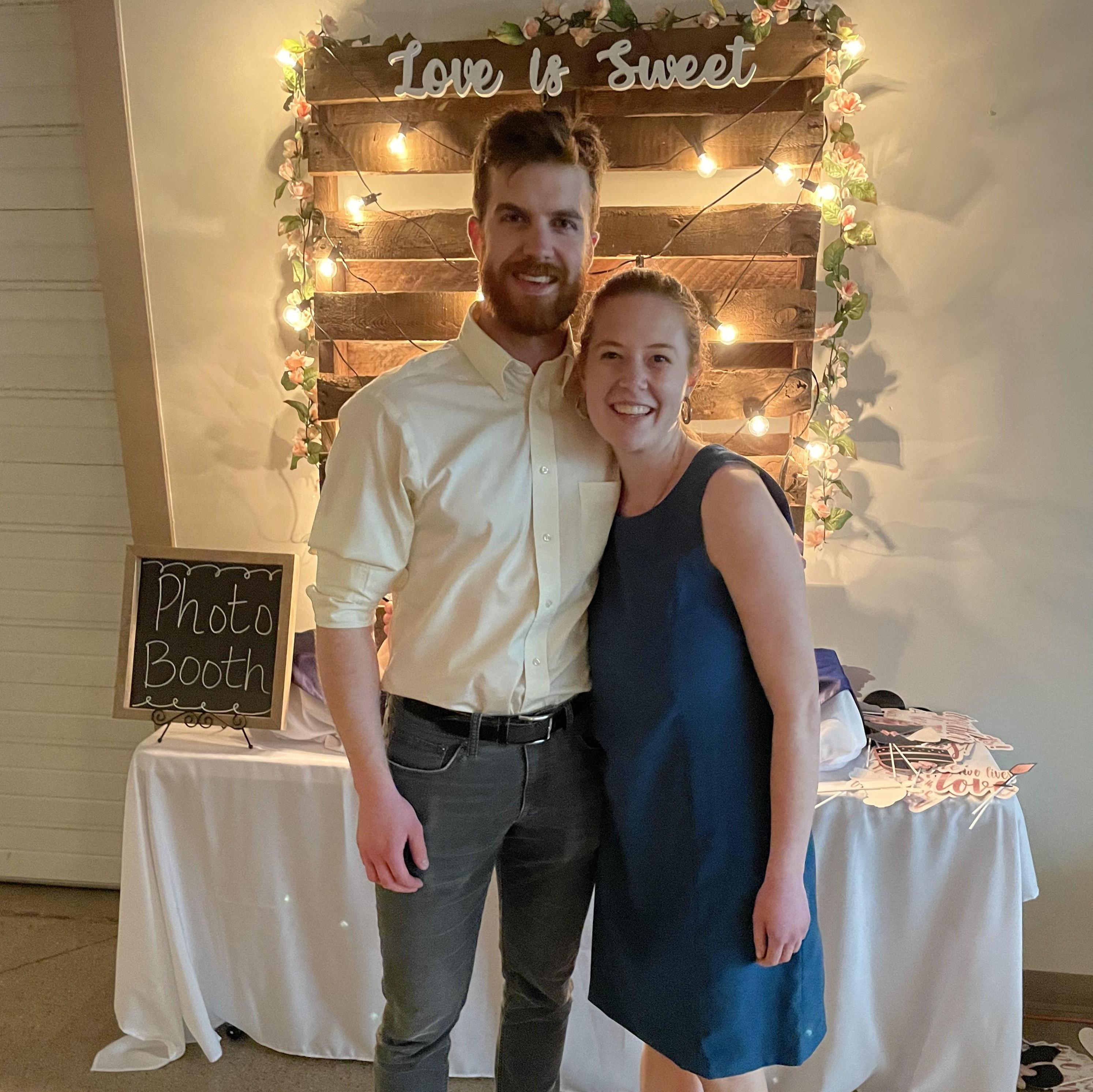 One of the many weddings we attended together while dating!