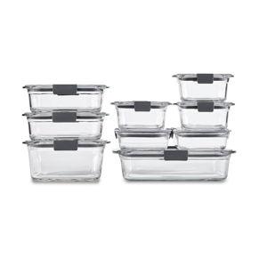 Rubbermaid Brilliance Glass Food Storage Containers