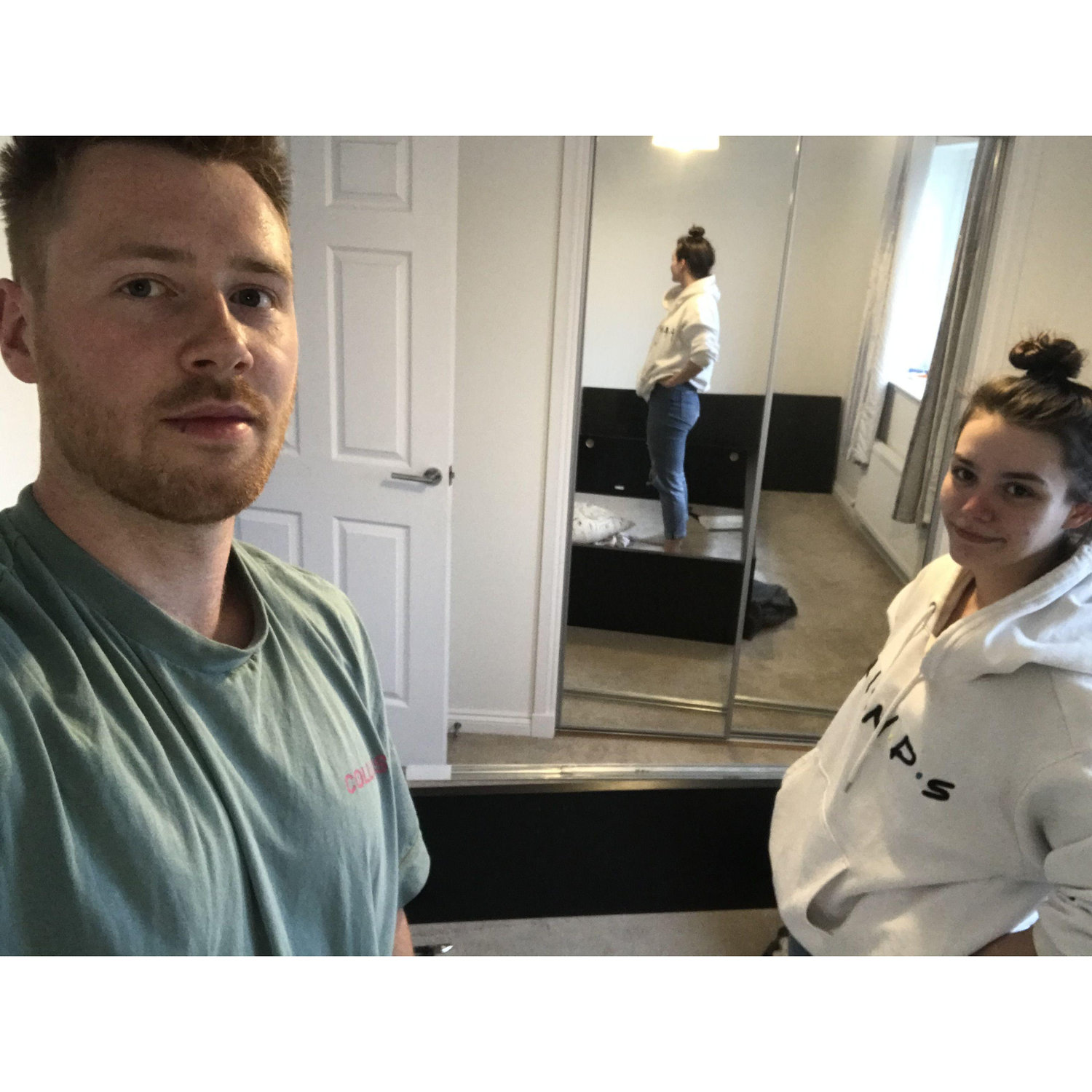 Building our first IKEA Furniture together in Elgin. It almost broke us.