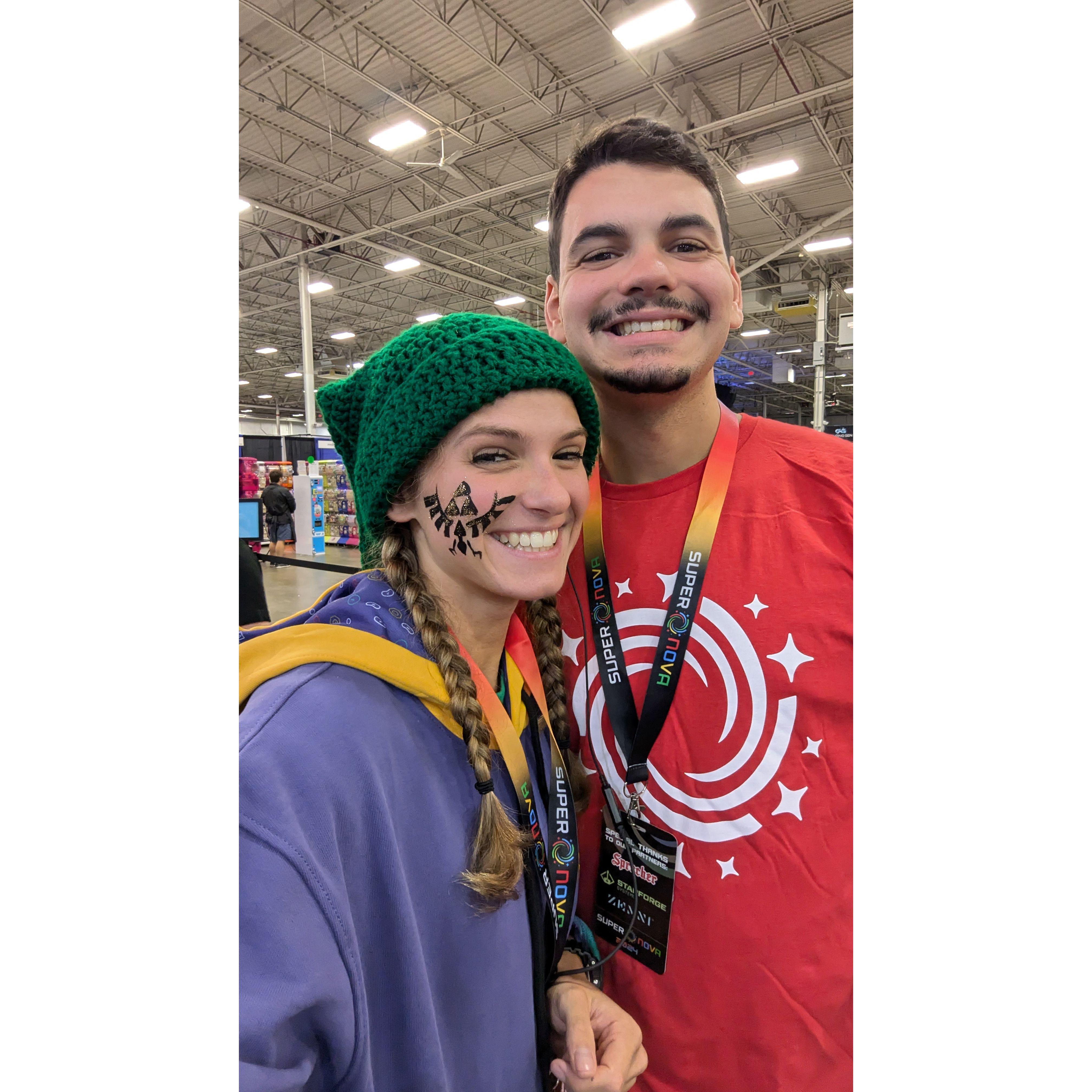 Took him to the greatest Smash event in the world
