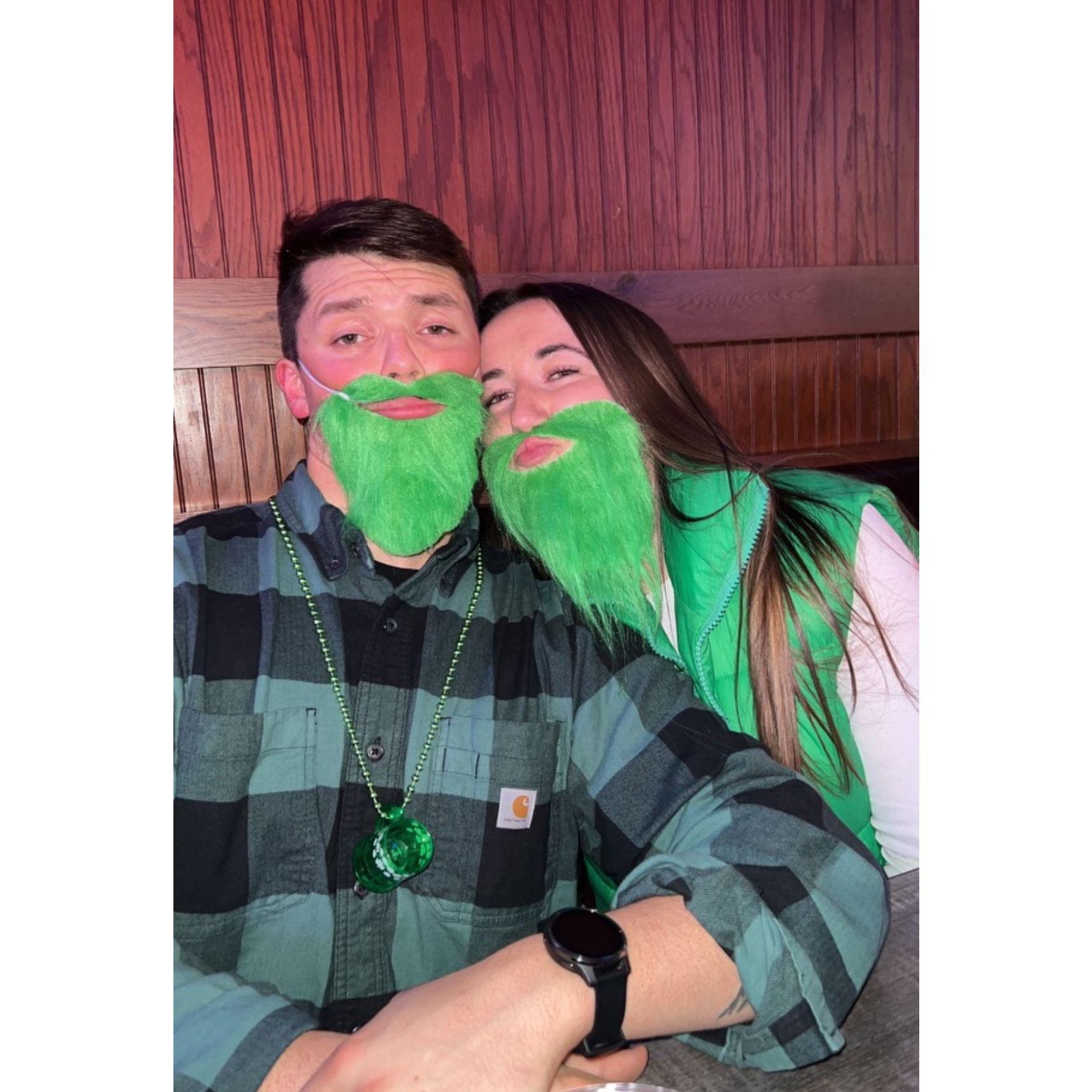 Celebrating St. Patrick's Day, spring 2023