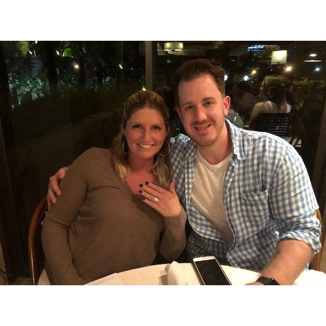 We got engaged!