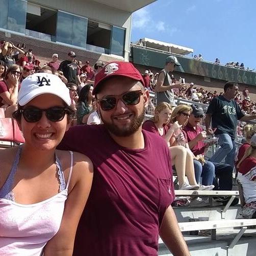 Our first FSU Football game together