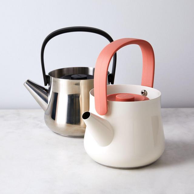 Teapot with Removable Fine Mesh Strainer