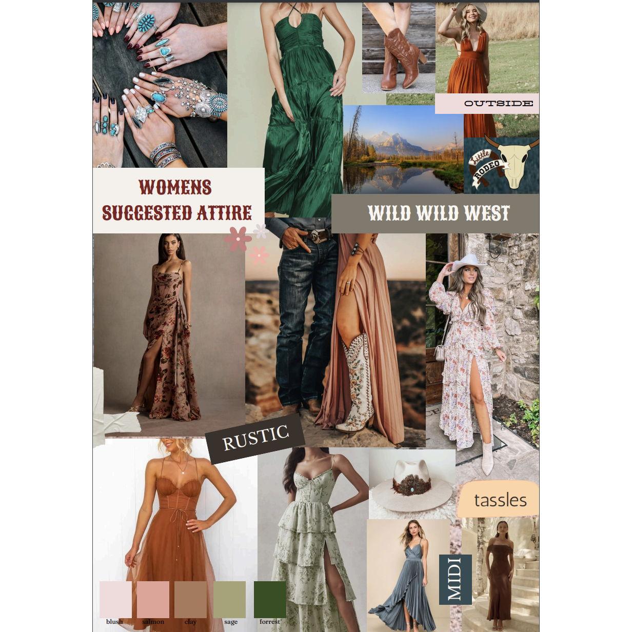 Women Ideas for Rustic Attire