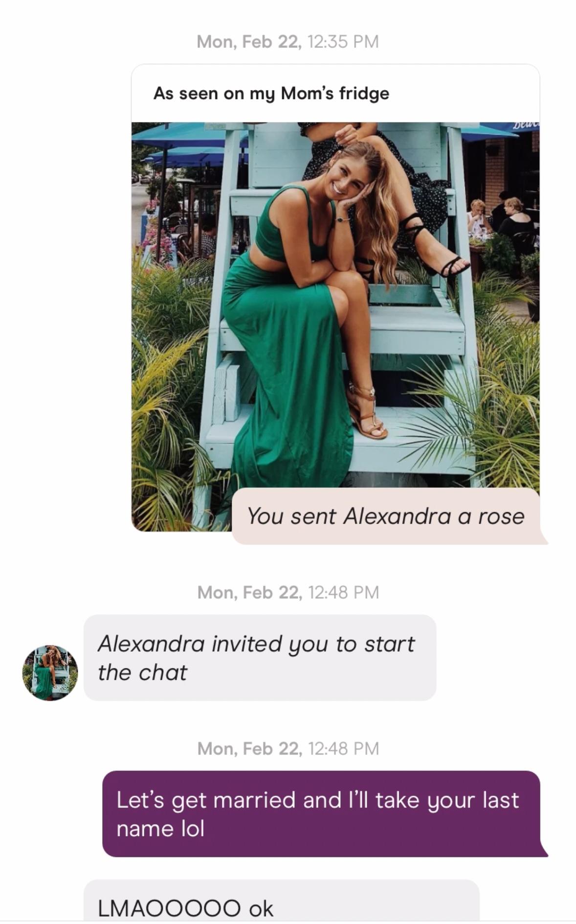 The Wedding Website of Alexandra . and Dominic .