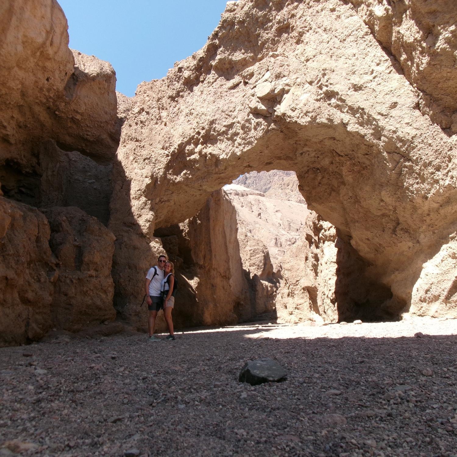 Natural Bridge trail in Death Valley National Park