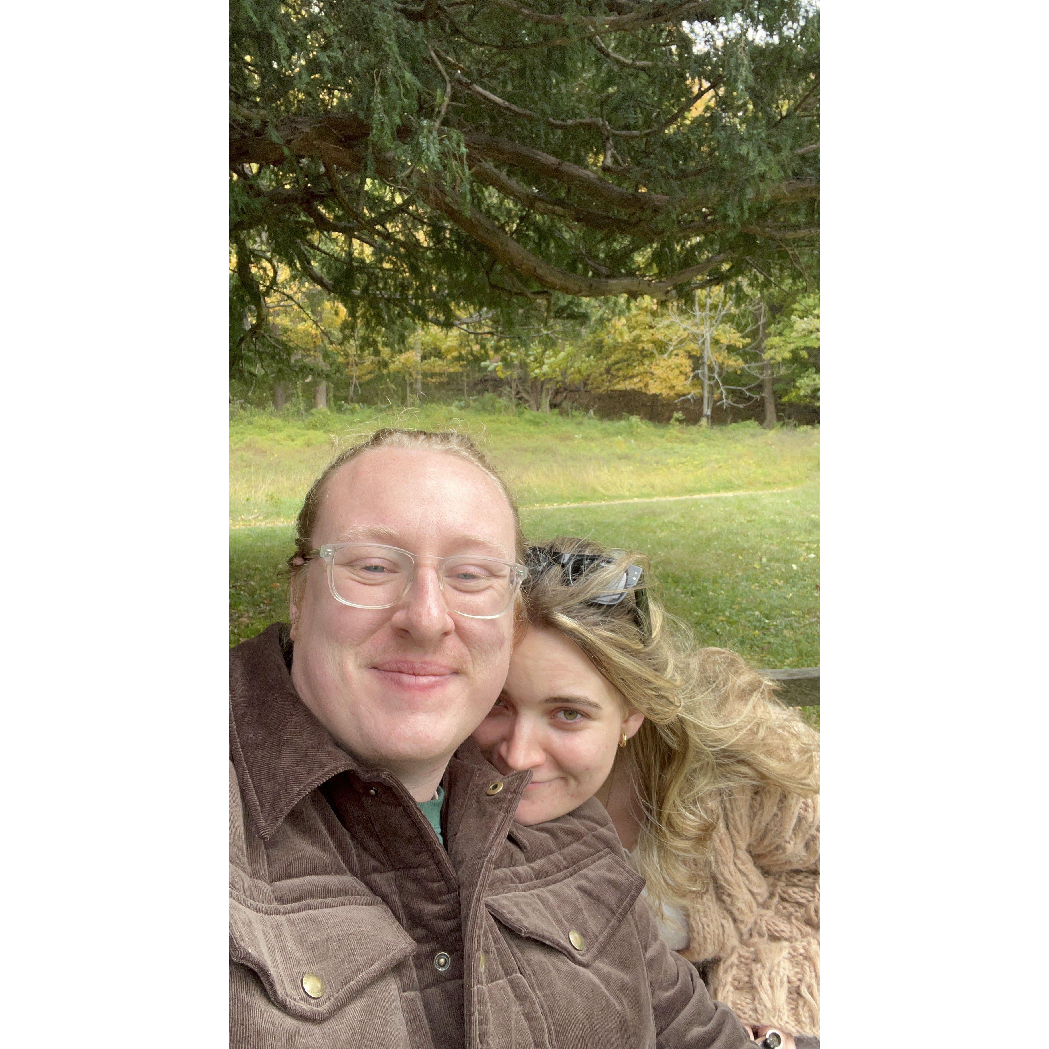 In our favorite park!