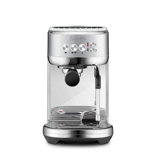 Breville Bambino Plus Espresso Machine, Brushed Stainless Steel, BES500BSS