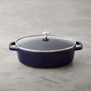 Staub Cast-Iron Essential Oval Oven, 4 1/4 Qt.