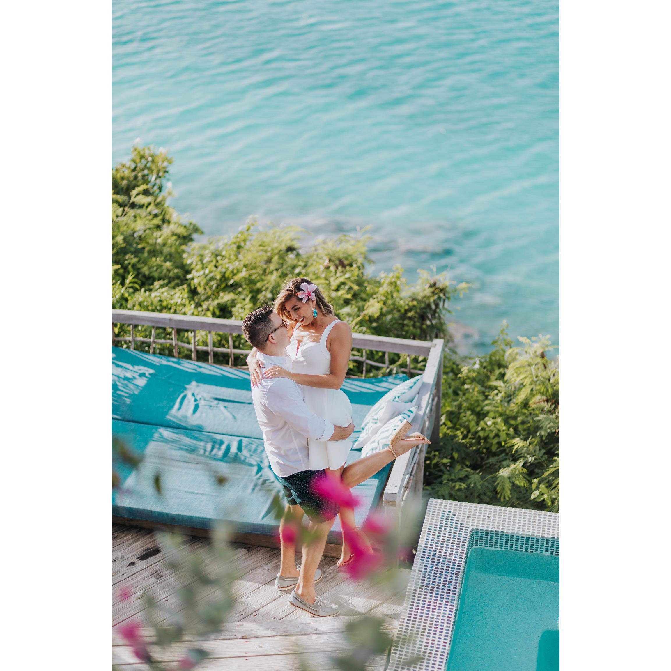 Surprise Engagement Shoot in Antigua