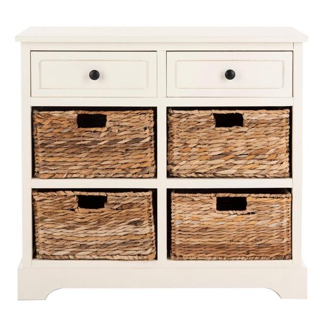 Bailey Storage Cabinet - White - Safavieh