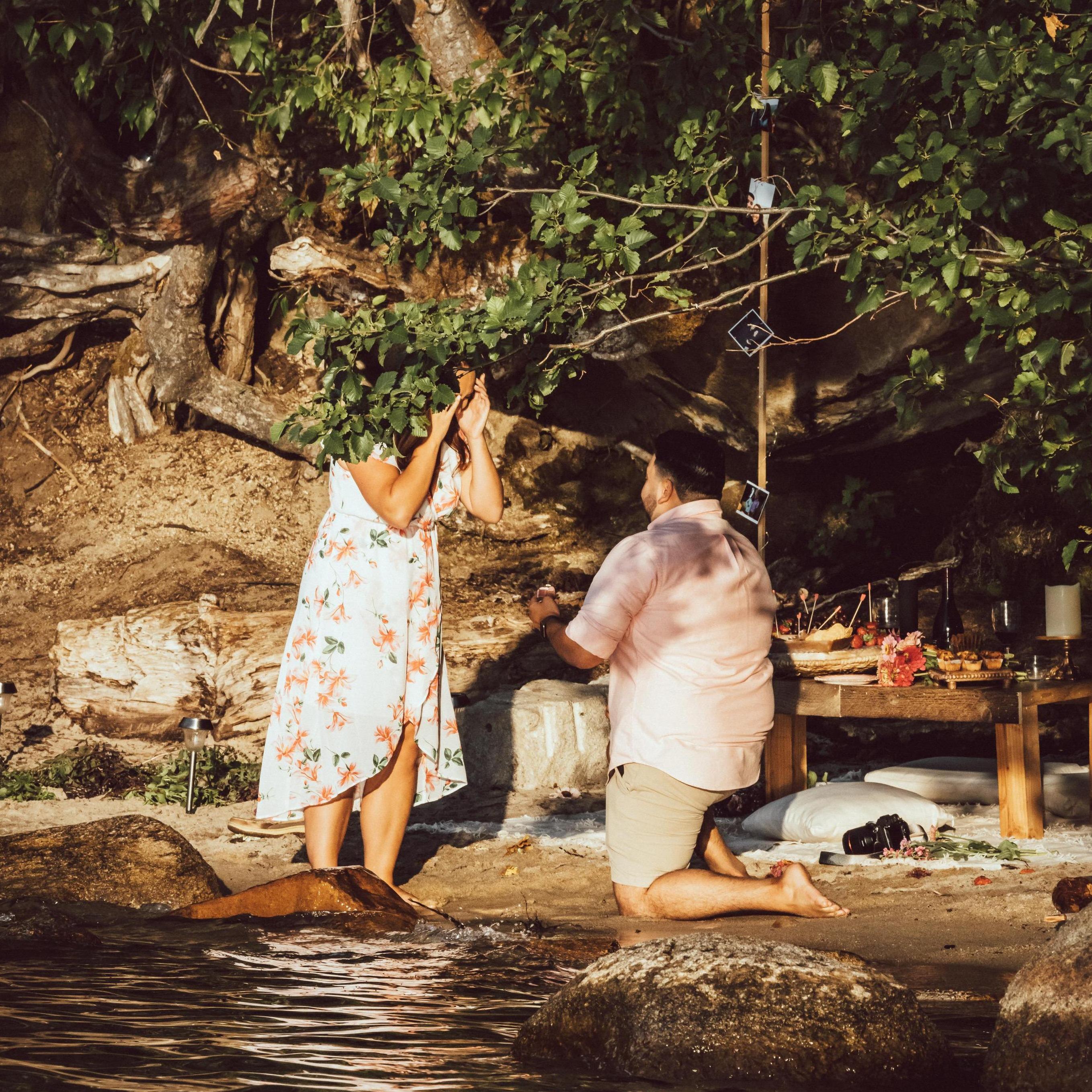 The day Benny proposed!