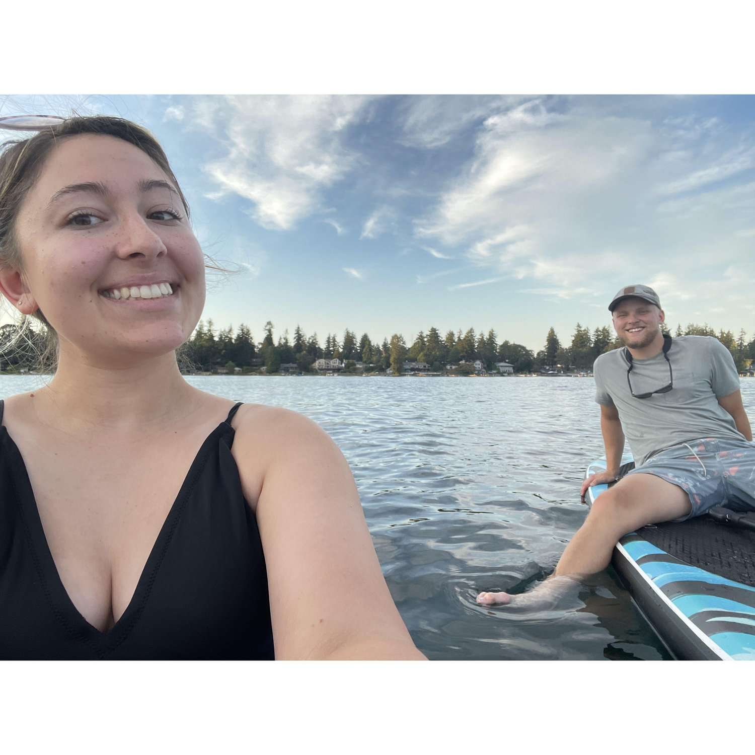 We got our own paddleboards and kayaks for time out on the water (2022)