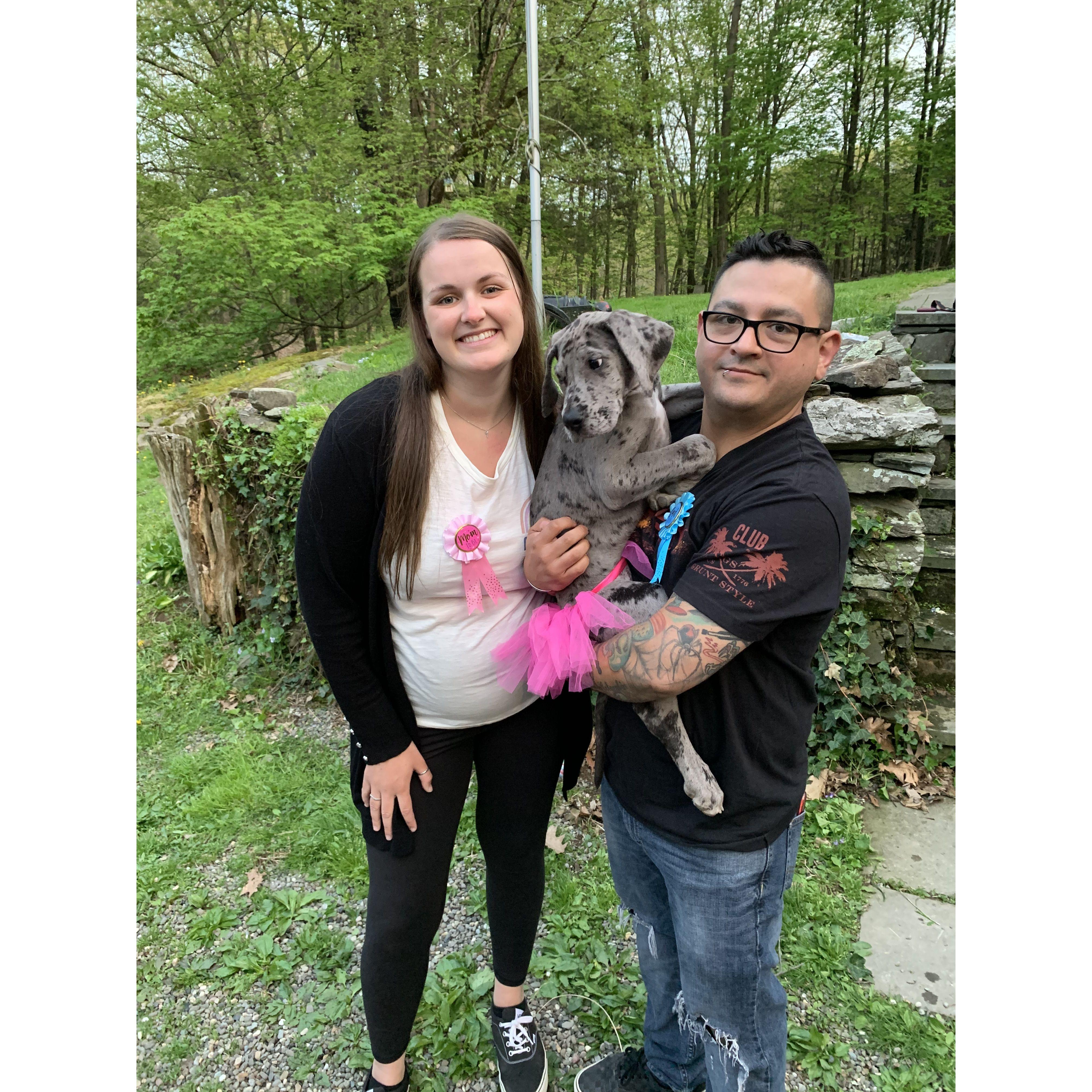 Gender Reveal for Ally Mae, Red Hook, NY - May, 2021