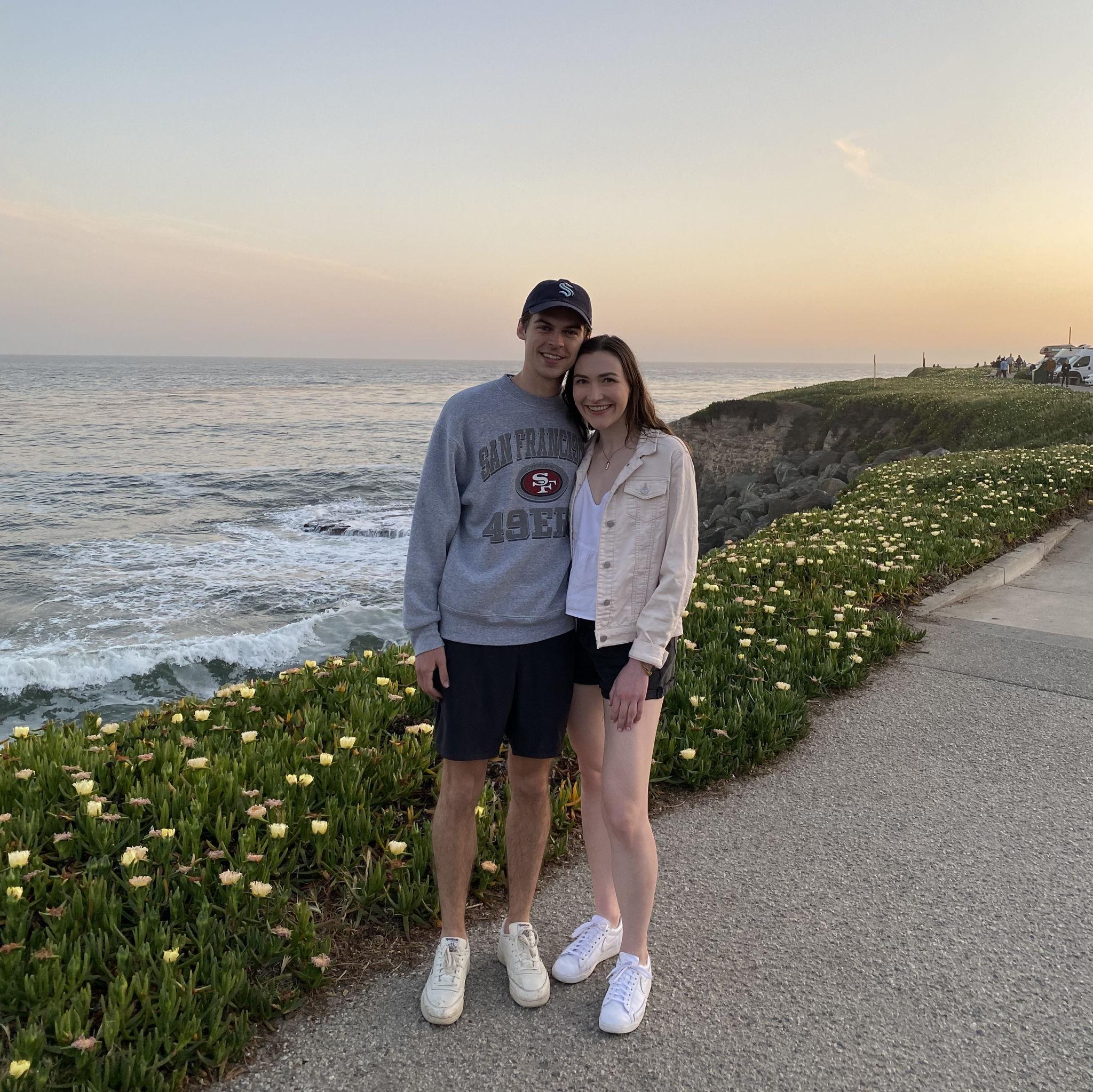 April 2022. Caroline’s first “Hometown Date” to Santa Cruz and Saratoga (reference for you Bachelor fans). I think it’s safe to say she got the rose!