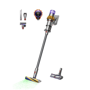 Dyson V15 Detect vacuum (Yellow/Iron)