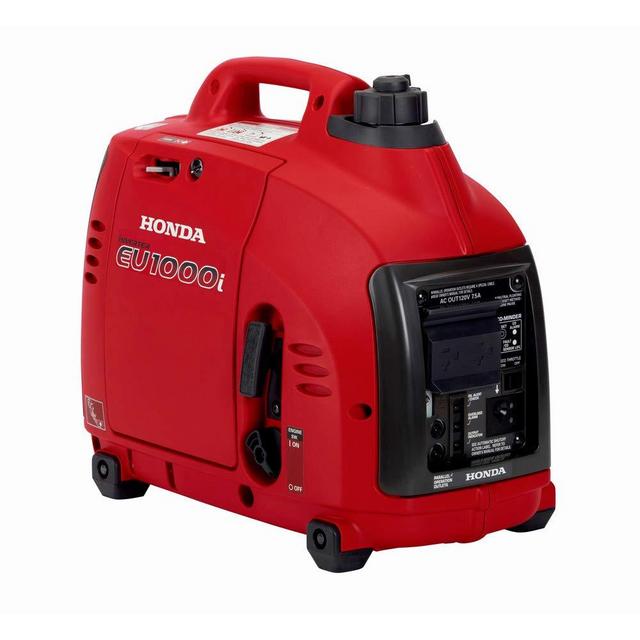 Honda 663510 EU1000i 1000 Watt Portable Inverter Generator with Co-Minder