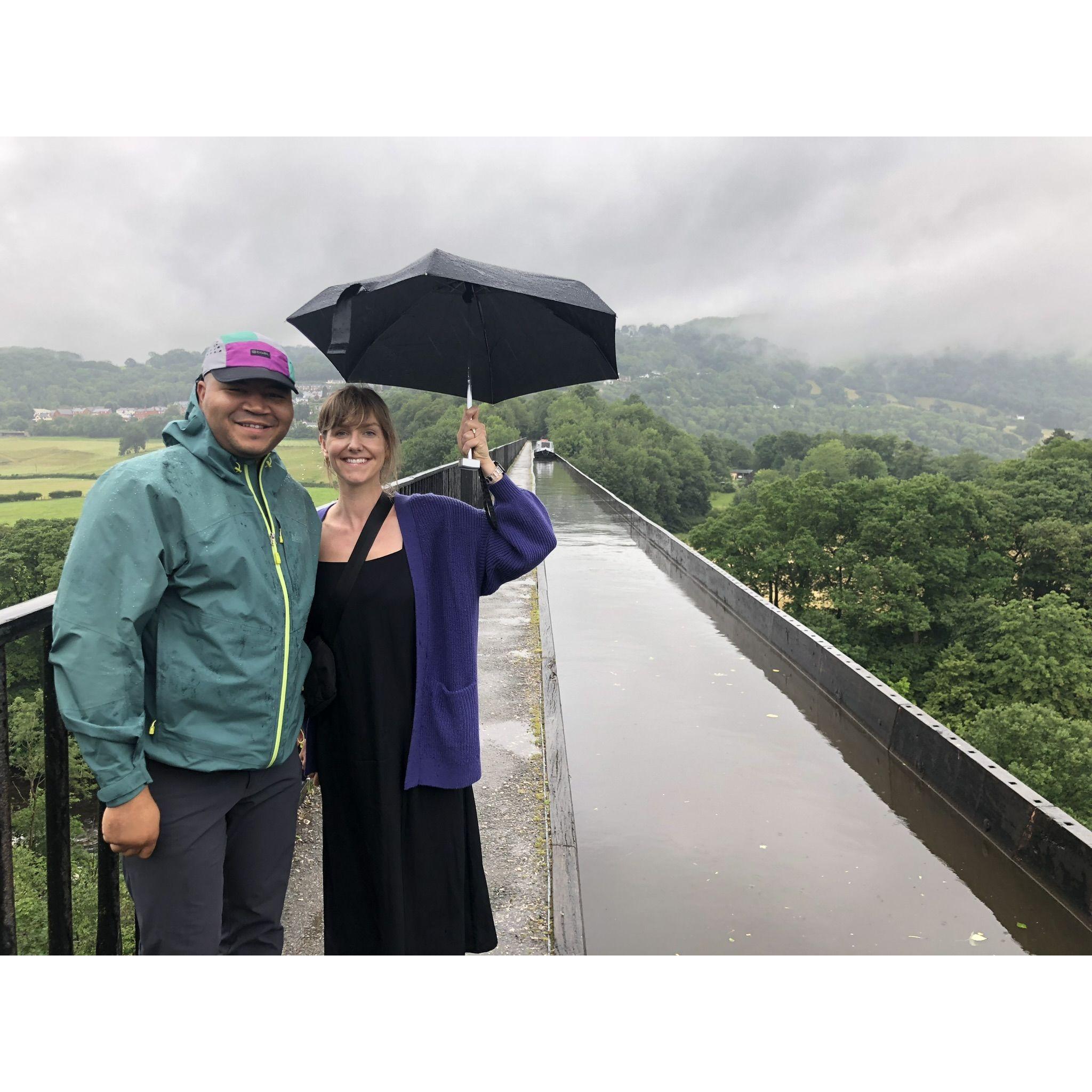 on vacation in Wales