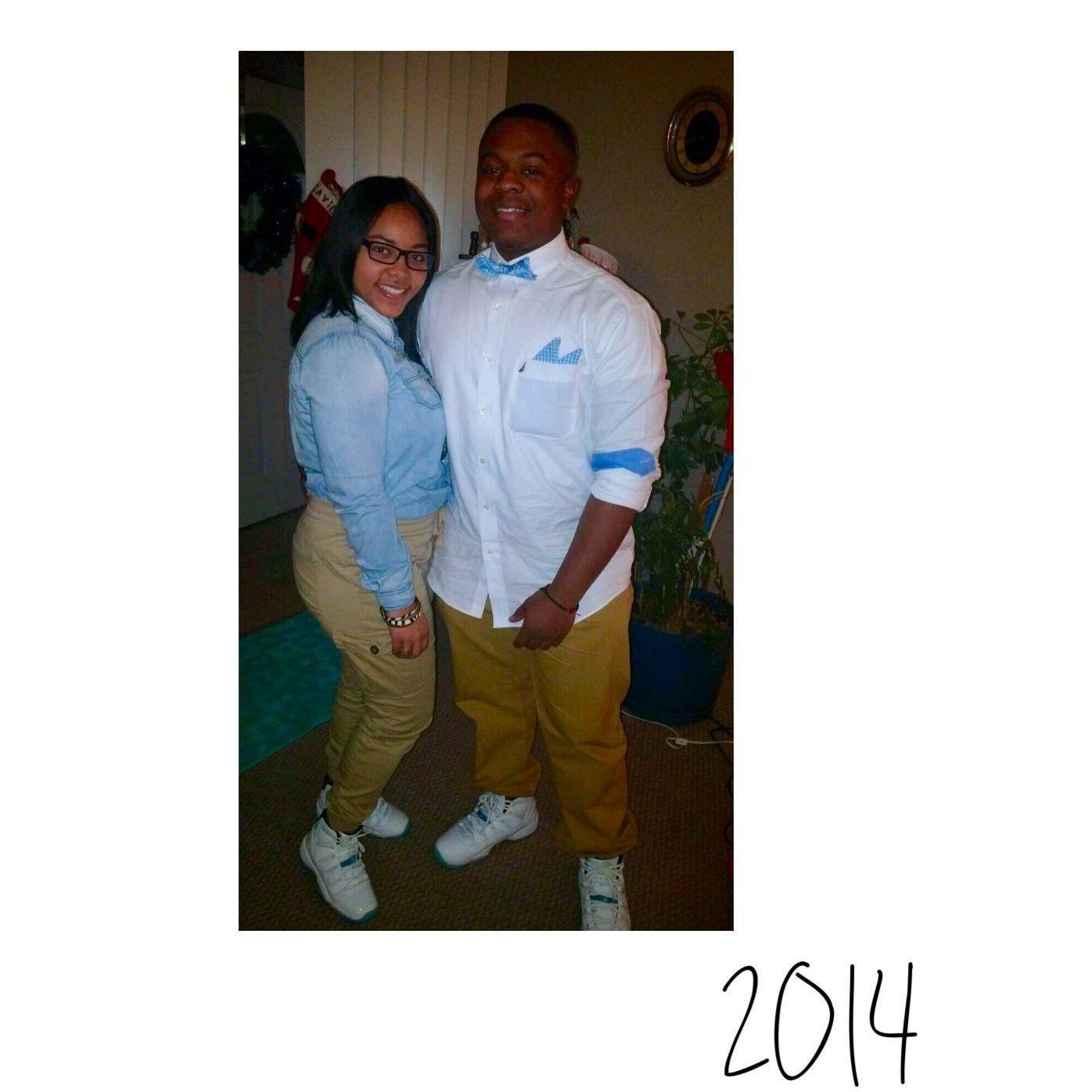 Our first Christmas we spent together