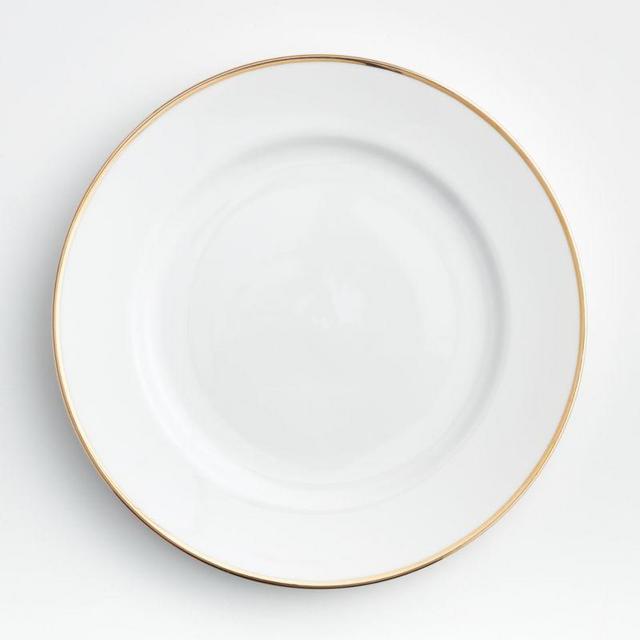 Maison Gold Rim Dinner Plate