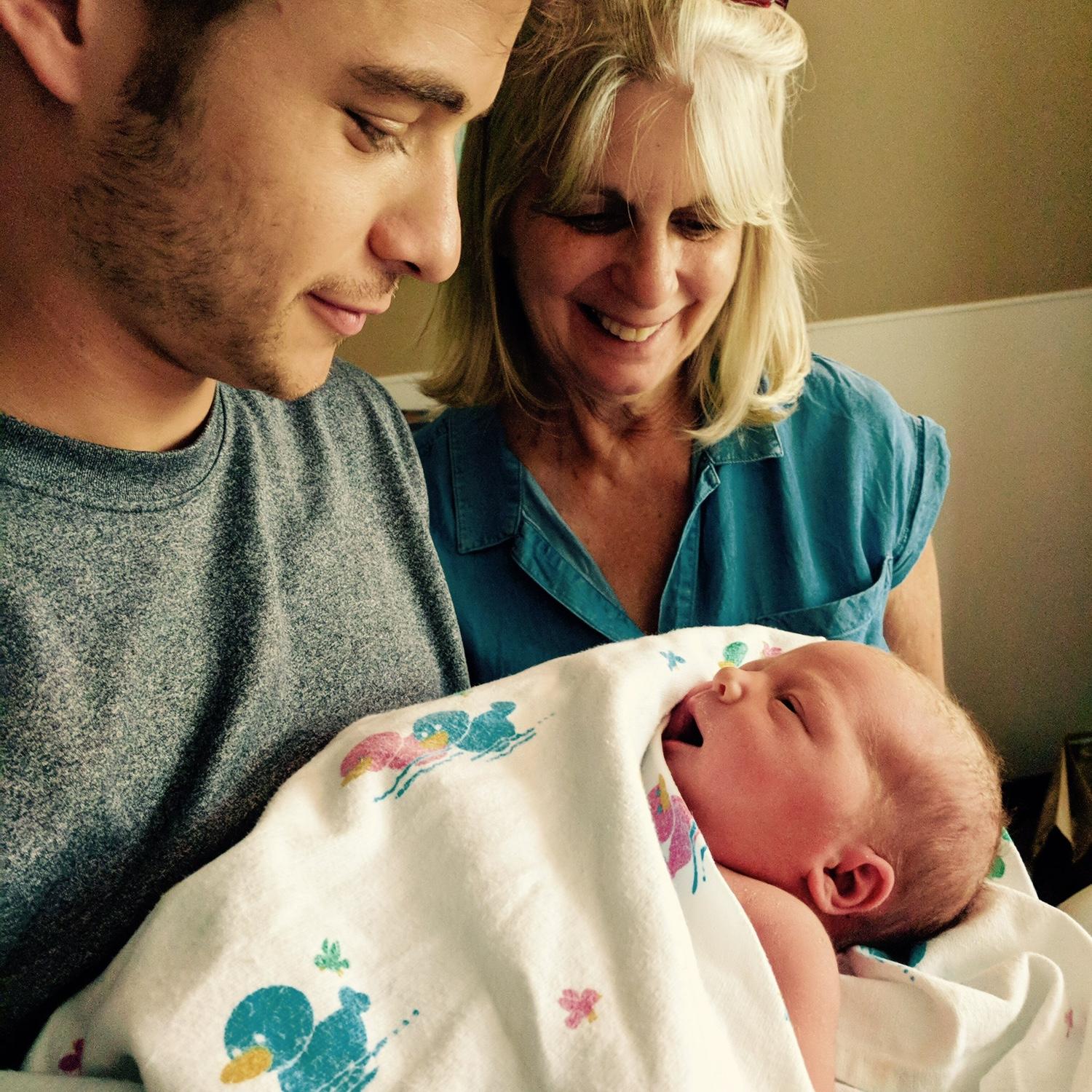 Welcoming Tim's niece, Lana